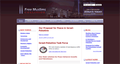 Desktop Screenshot of freemuslims.org