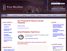 Tablet Screenshot of freemuslims.org